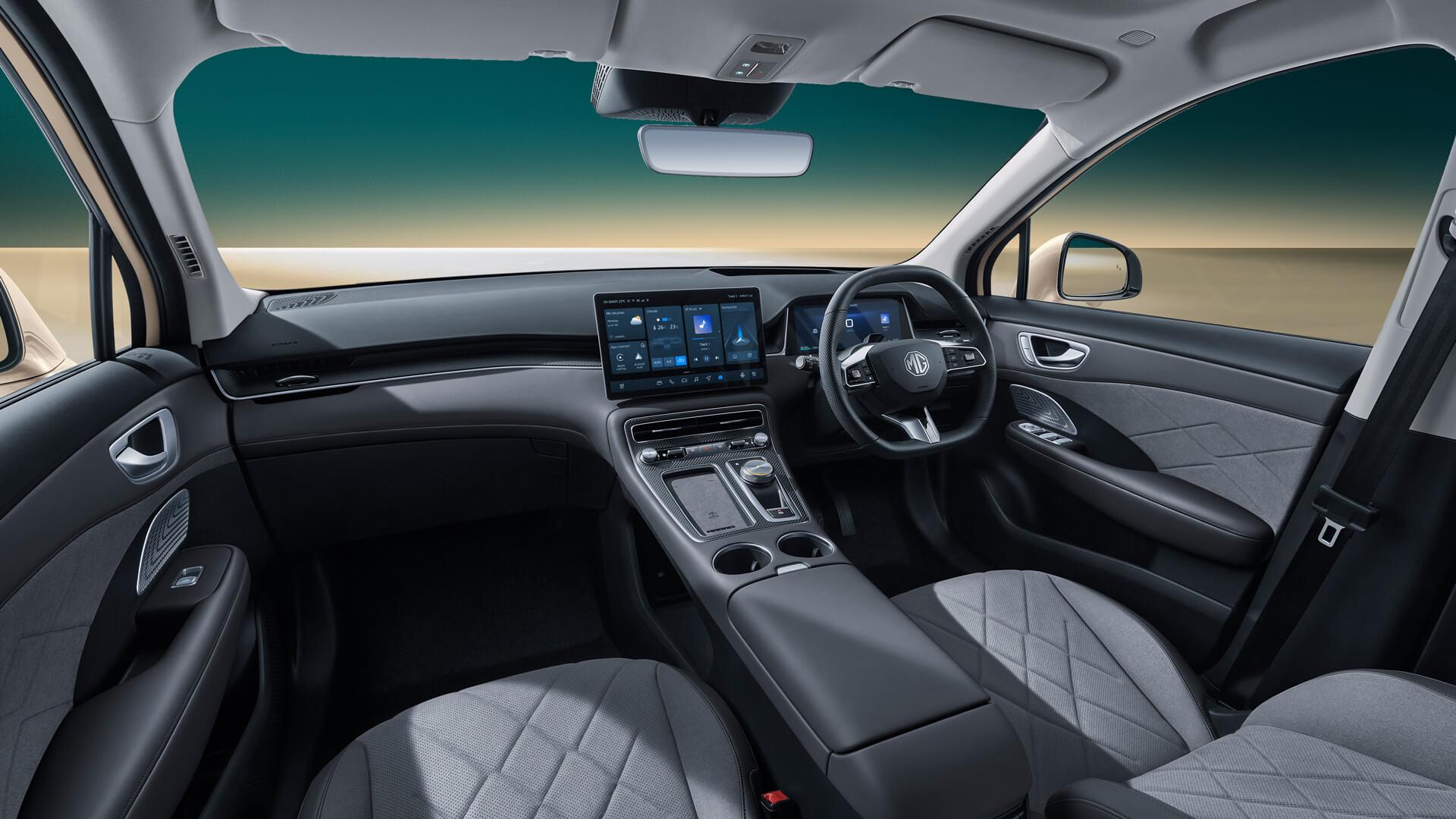 Dark with Carbon Fibre style trim