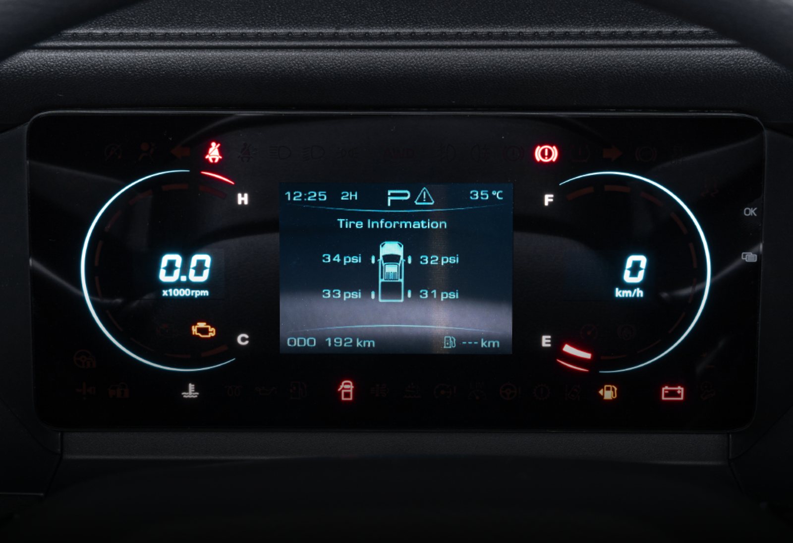 Full digital display