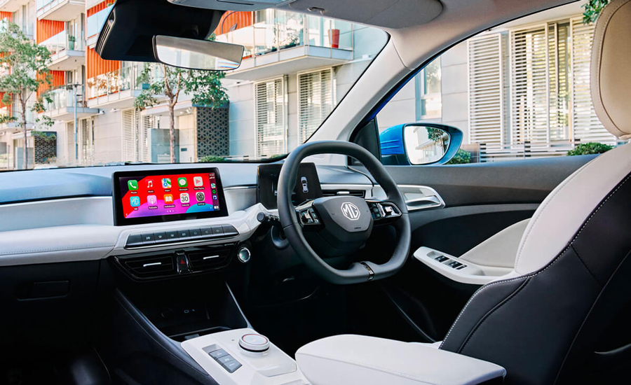 Smart features, access to the MG iSMART app on selected variants