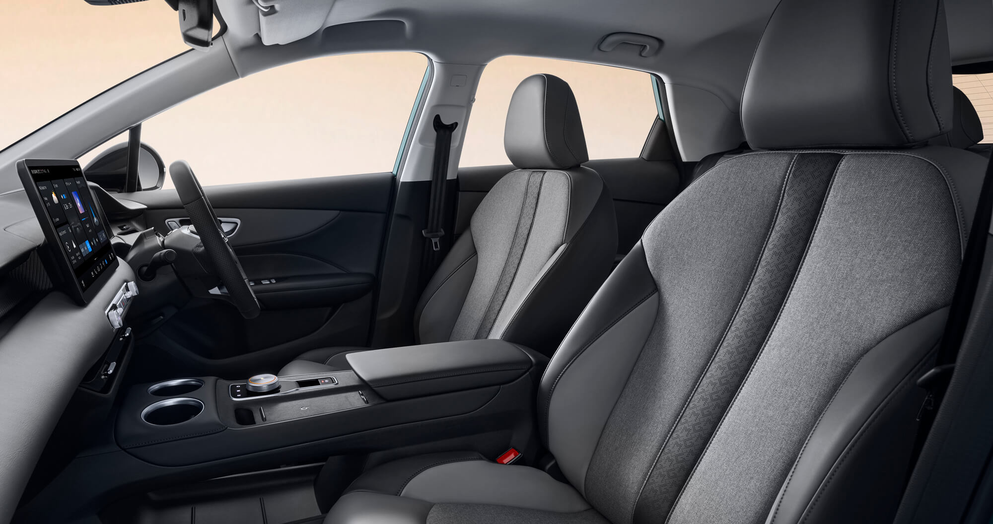 Comfortable seating and ergonomic interior