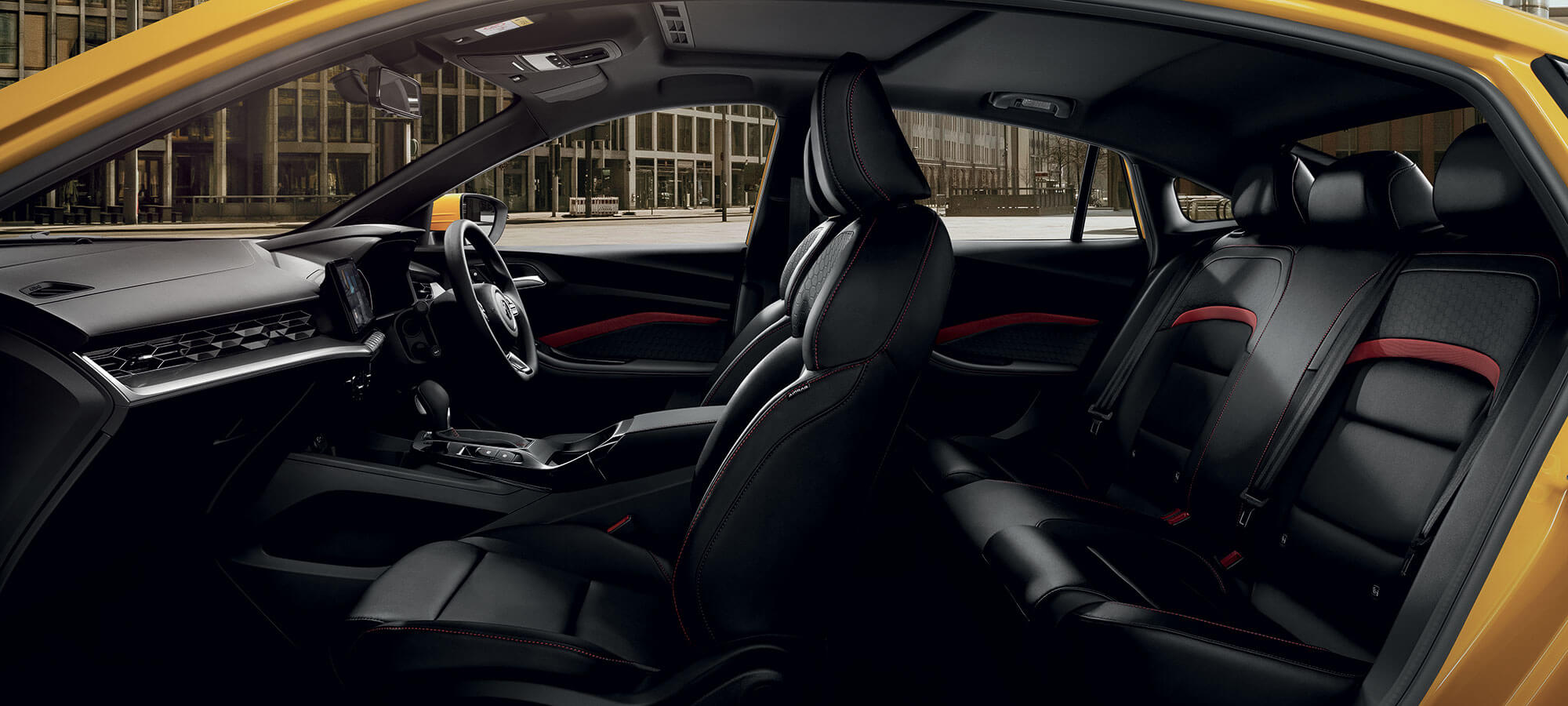 Side interior view of MG5