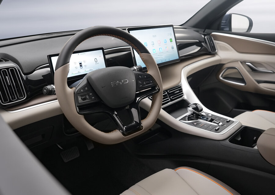 BYD SEALION 5 drivers display