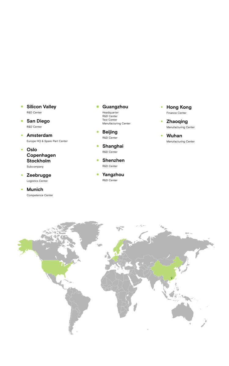 XPeng footprint